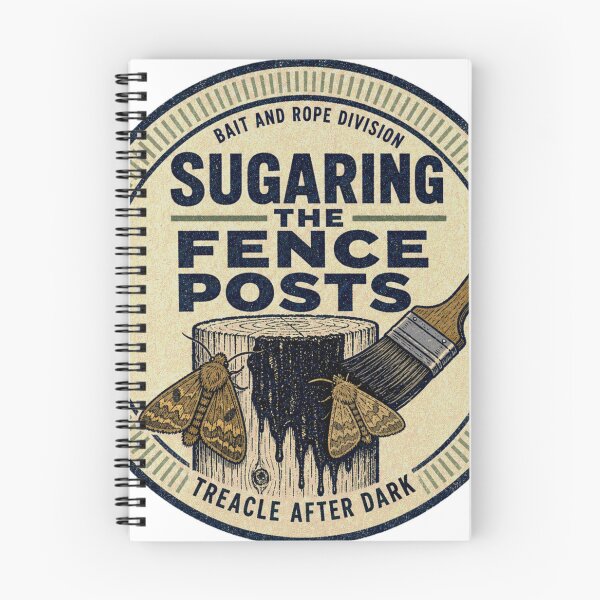 Item preview, Sugaring the Fence Posts Bait Shield Moth designed and sold by BoosterShop.