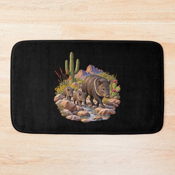 Item preview, Retro Desert Javelina designed and sold by Georain.