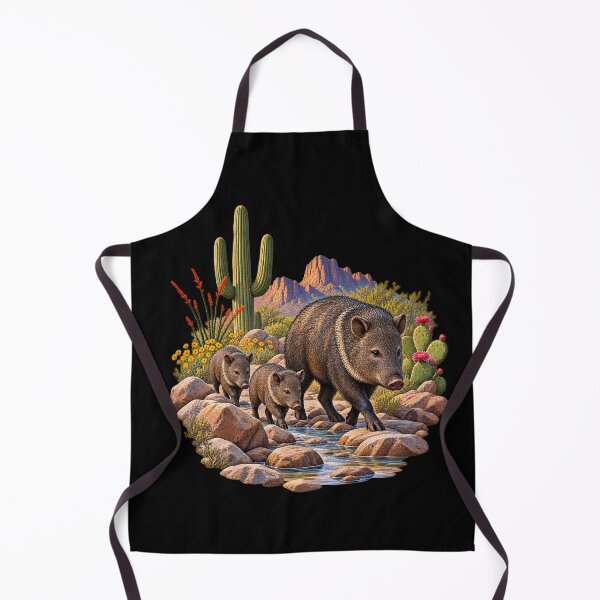 Item preview, Retro Desert Javelina designed and sold by Georain.