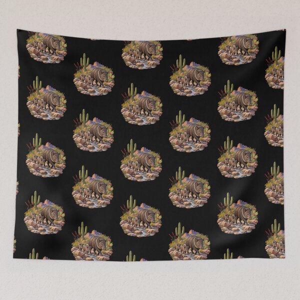 Item preview, Retro Desert Javelina designed and sold by Georain.