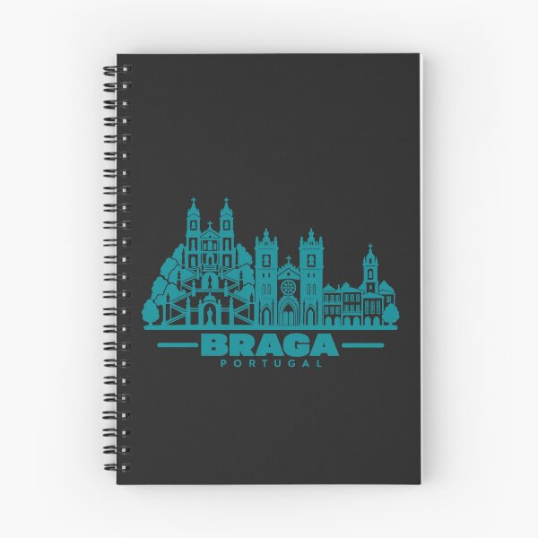 Item preview, Braga Portugal Line Art Landmark Poster designed and sold by CMYKStudio.