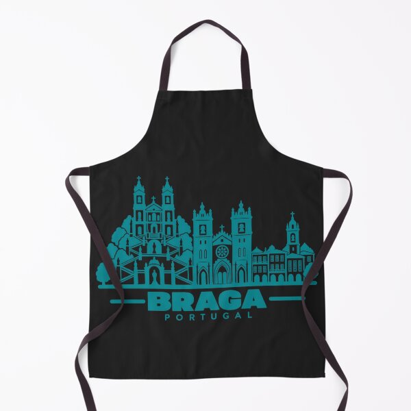 Item preview, Braga Portugal Line Art Landmark Poster designed and sold by CMYKStudio.