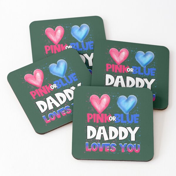 Item preview, Pink or Blue Daddy Loves You - Boy or Girl We Love You designed and sold by CommunePressive.