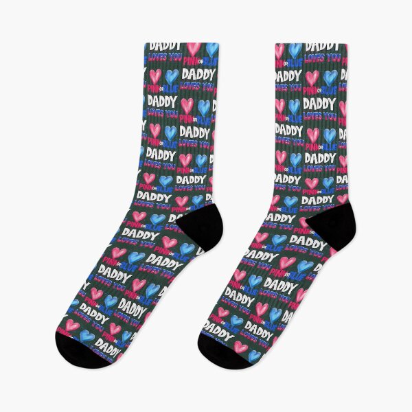 Item preview, Pink or Blue Daddy Loves You - Boy or Girl We Love You designed and sold by CommunePressive.