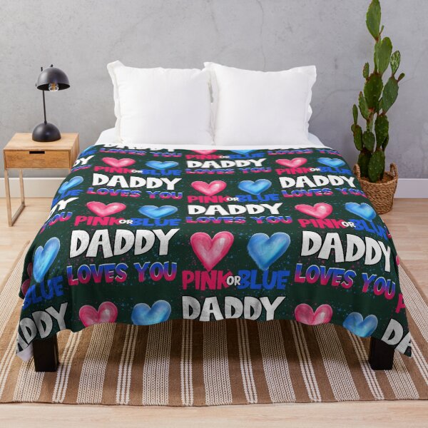 Item preview, Pink or Blue Daddy Loves You - Boy or Girl We Love You designed and sold by CommunePressive.