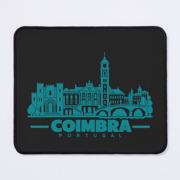 Item preview, Coimbra Portugal Line Art Landmark Poster designed and sold by CMYKStudio.