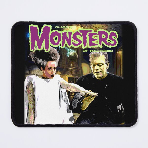 Item preview, Classic Monsters of Hollyweird Frankie and his Bride Tribute designed and sold by 90snerd.