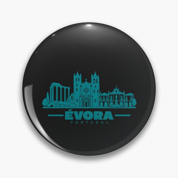Item preview, Evora Portugal Line Art Landmark Poster designed and sold by CMYKStudio.