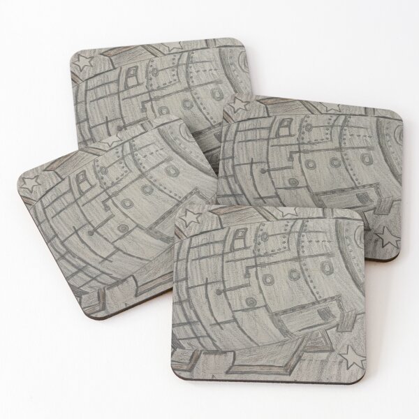 Item preview, Nave espacial en el espacio designed and sold by LoveMaceyMay.