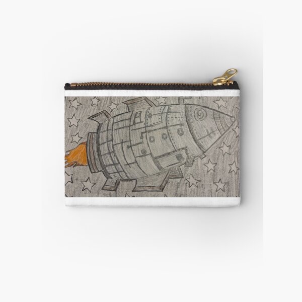 Item preview, Rocket Ship In Space designed and sold by LoveMaceyMay.