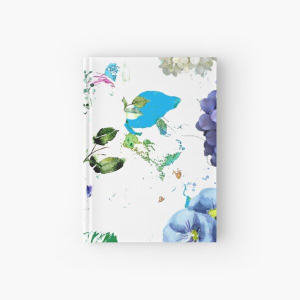 Hazel Blue by hyndussidart Hardcover Journal