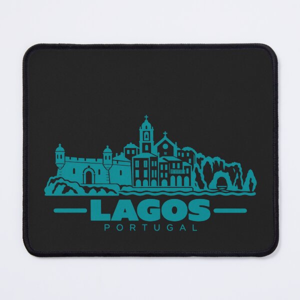 Item preview, Lagos Portugal Line Art Coastline Poster designed and sold by CMYKStudio.