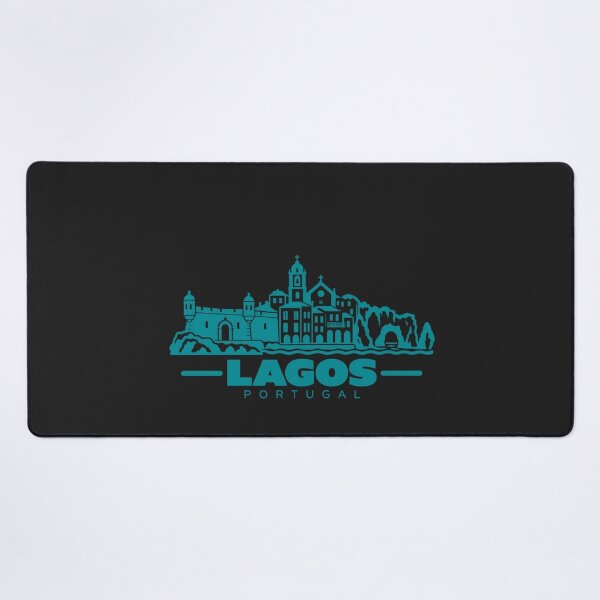 Item preview, Lagos Portugal Line Art Coastline Poster designed and sold by CMYKStudio.