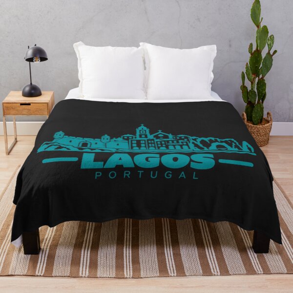 Item preview, Lagos Portugal Line Art Coastline Poster designed and sold by CMYKStudio.