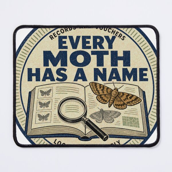 Item preview, Every Moth Has A Name Identification Book Badges designed and sold by BoosterShop.