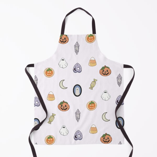 Item preview, Cute Spooky Pastel Halloween Collection - Ghost, Pumpkin, Amethyst Crystal, Planchette, Candy Corn, Chocolate, Crescent Moon Halloween Aesthetic designed and sold by Dusk Daisy Art.
