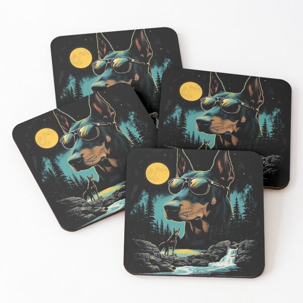 Item preview, Doberman with sunglasses 90s wildlife designed and sold by aponwao.