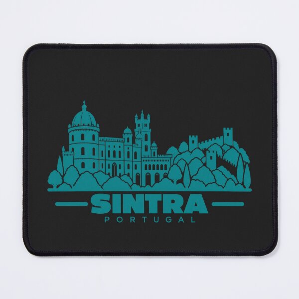 Item preview, Sintra Portugal Line Art Landmark Poster designed and sold by CMYKStudio.