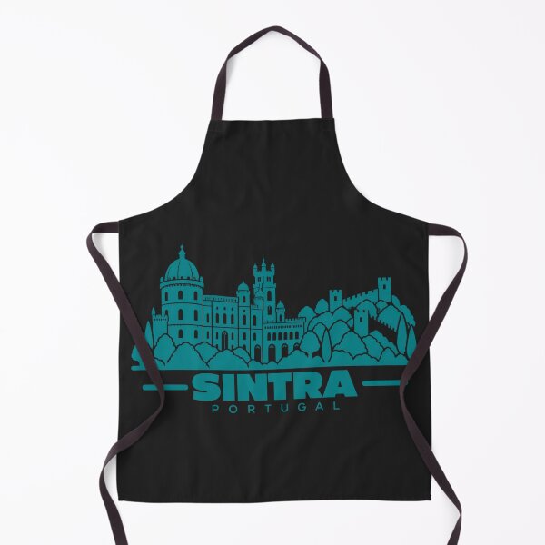 Item preview, Sintra Portugal Line Art Landmark Poster designed and sold by CMYKStudio.