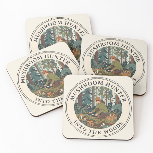Item preview, Mushroom Hunter Into The Woods designed and sold by Herodestroyer.