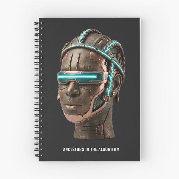 Item preview, Cybernetic Benin Bronze Head designed and sold by A3eEcosystem.