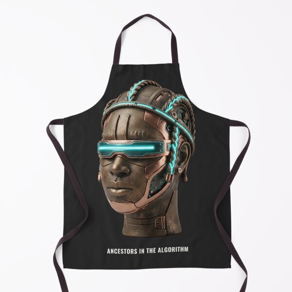 Item preview, Cybernetic Benin Bronze Head designed and sold by A3eEcosystem.