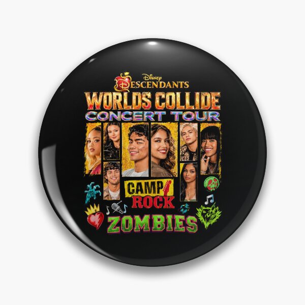 Artikelvorschau, Personalisierte Zombie Camp Rock Worlds Collide Konzerttour 2026 entworfen und verkauft von raamaheddie76.