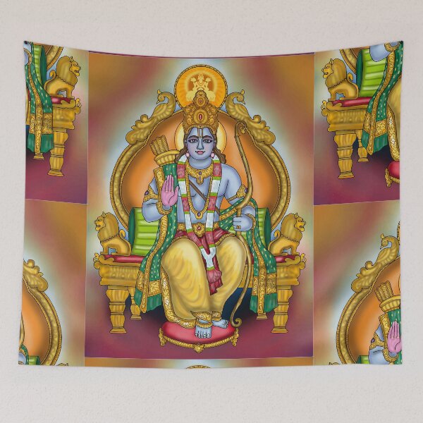 Item preview, Lord Rama Digital Drawing | Hindu God Digital Artwork & Illustration designed and sold by Harshit_Digital_Arts.