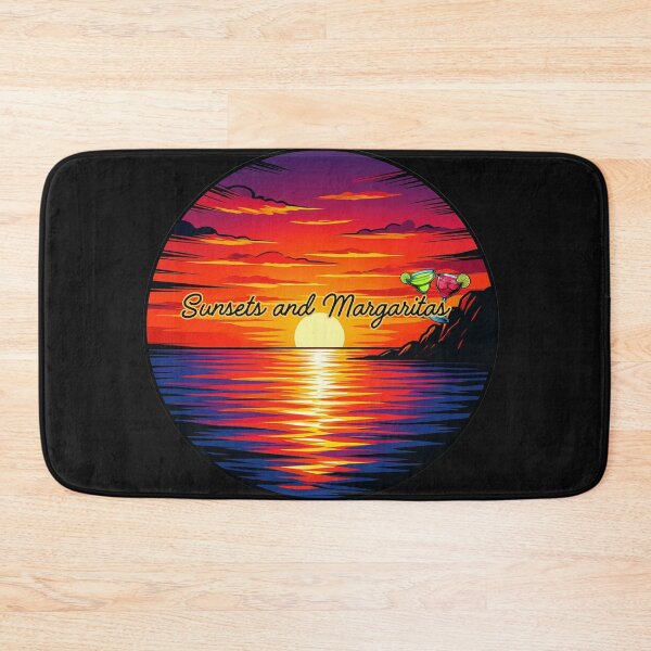 Item preview, Sunsets and Margaritas Beach Design designed and sold by CaribbeanSoul868.