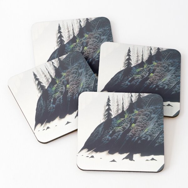 Item preview, Spruce redwoods and pine designed and sold by EtherShadeArt.