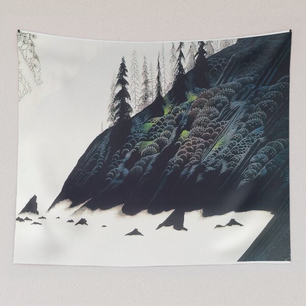 Item preview, Spruce redwoods and pine designed and sold by EtherShadeArt.