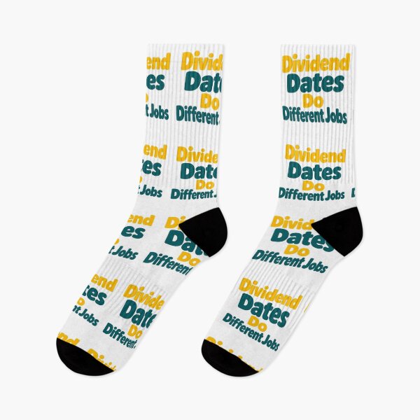 Item preview, Dividend Dates Different Jobs Bold Letter Art designed and sold by Bikivuno.