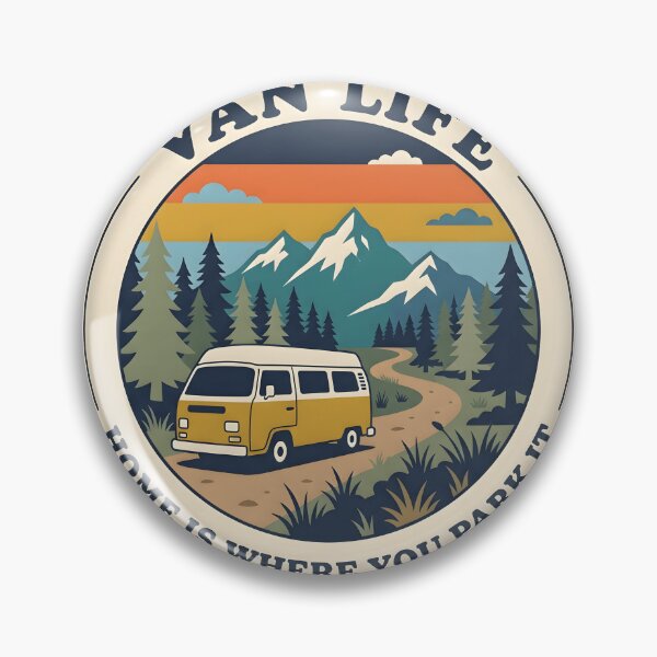 Item preview, Van Life Home Is Where You Park It designed and sold by Herodestroyer.