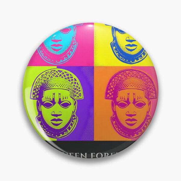 Item preview, Queen Idia Pop Art Grid designed and sold by A3eEcosystem.
