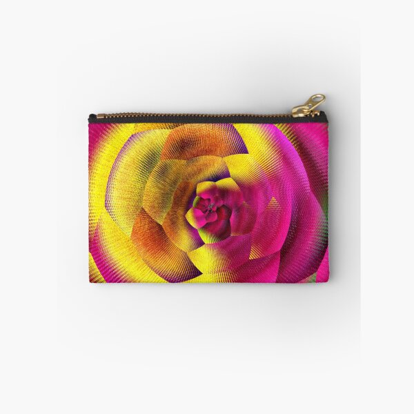 Item preview, Magenta and Gold Floral Spiral designed and sold by SilentBloomLab.