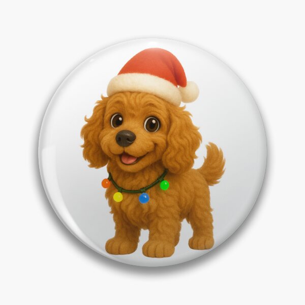 Item preview, Cockapoo Christmas Cheer designed and sold by Sillytoe.