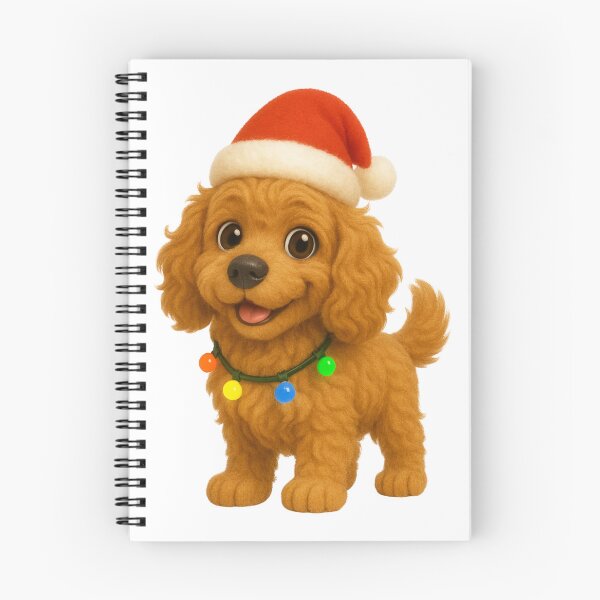 Item preview, Cockapoo Christmas Cheer designed and sold by Sillytoe.