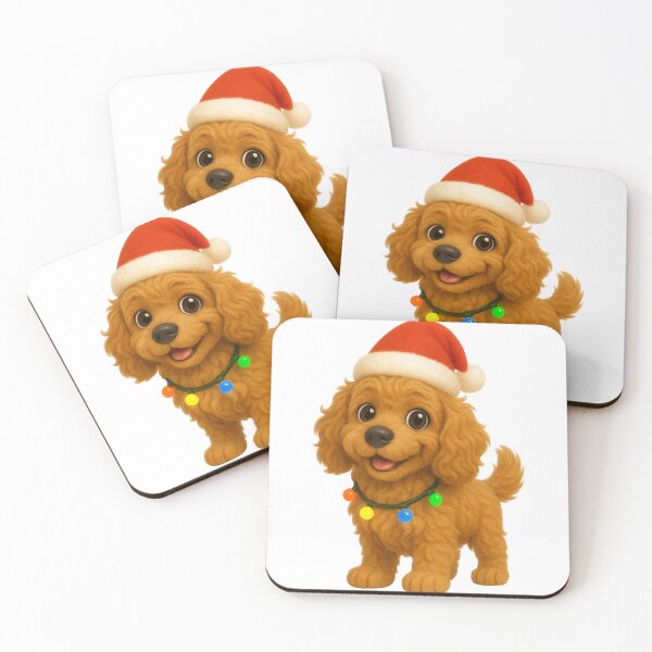 Item preview, Cockapoo Christmas Cheer designed and sold by Sillytoe.