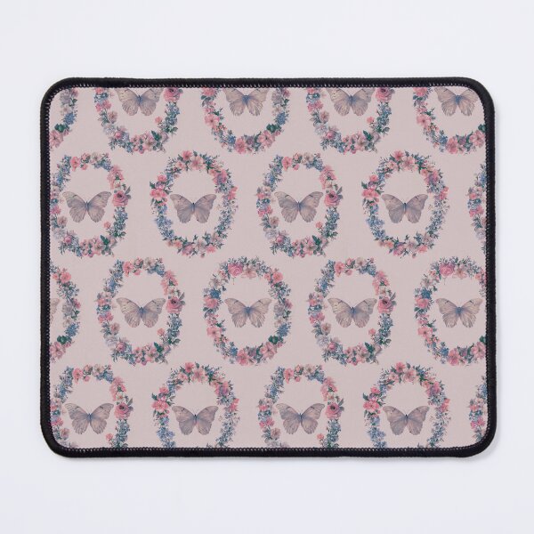 Item preview, Butterfly Floral Wreath - Dusty Mauve designed and sold by Lidra Zehcnas.