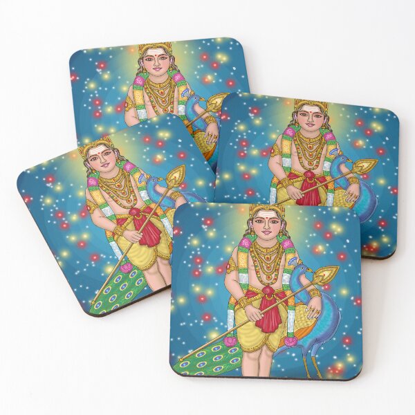 Artikelvorschau, Digitale Zeichnung von Lord Murugan | Spirituelles Kunstwerk eines Hindu-Gottes entworfen und verkauft von Harshit_Digital_Arts.