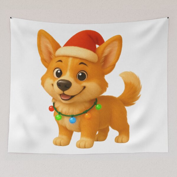 Item preview, Corgidor Christmas Lights designed and sold by Sillytoe.