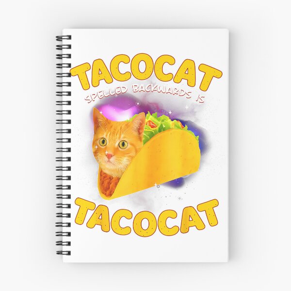 Item preview, Tacocat Spelled Backward is Tacocat Cat Meme Taco Lover T-Shirt designed and sold by Model-Yoys.