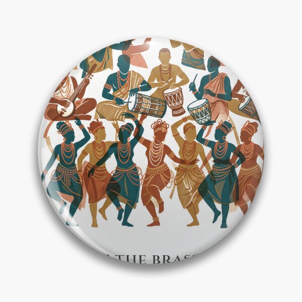Item preview, Benin Court Musicians Risograph designed and sold by A3eEcosystem.