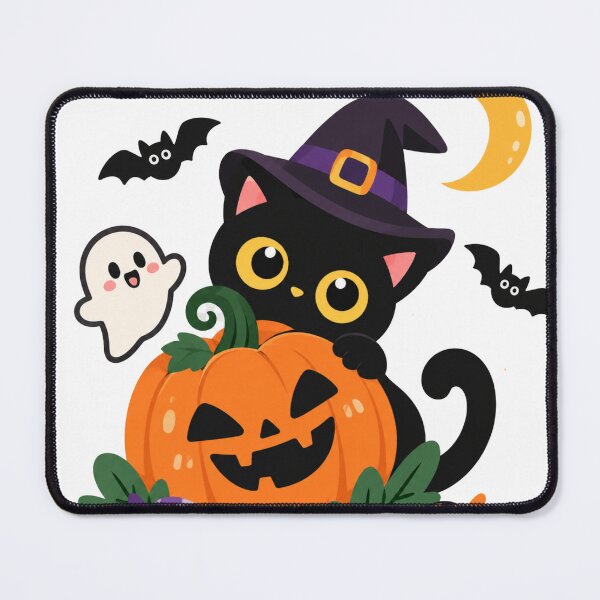 Item preview, Spooky Pumpkin Cat designed and sold by meesara.
