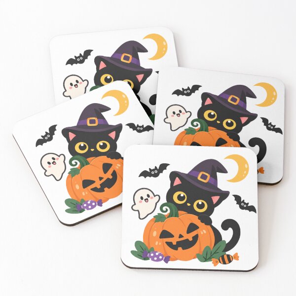 Item preview, Spooky Pumpkin Cat designed and sold by meesara.