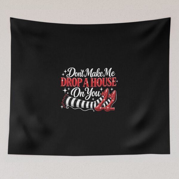 Item preview, Don't Make Me Drop a House on You Women's Halloween designed and sold by HokutoKaiStore.