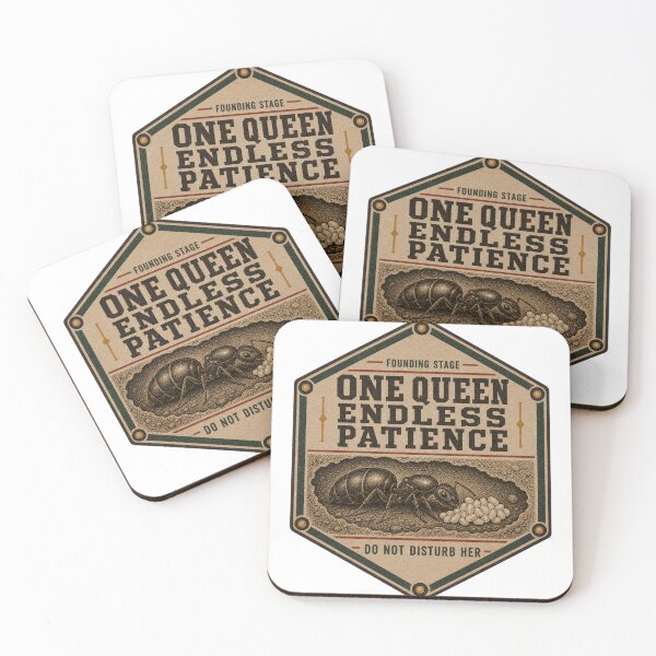 Item preview, One Queen Endless Patience Founding Phase Badge designed and sold by BoosterShop.