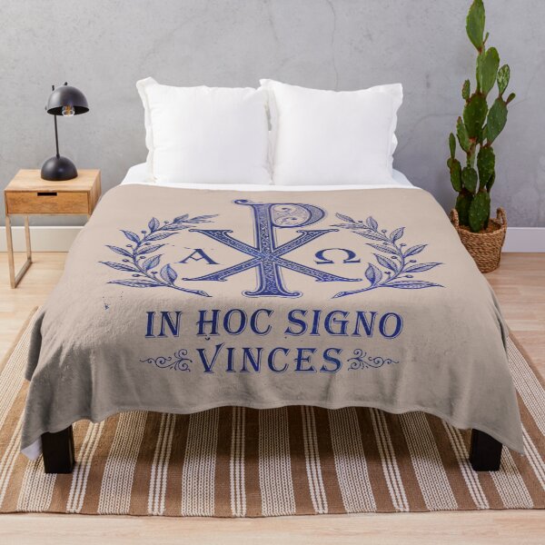 Item preview, In Hoc Signo Vinces - Vintage Blue designed and sold by Lidra Zehcnas.