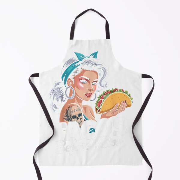Item preview, Tacos Before Vatos Funny Bold Latina Quote Design T-Shirt designed and sold by NERD-AI.
