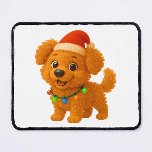Item preview, Corgipoo Christmas Cheer designed and sold by Sillytoe.